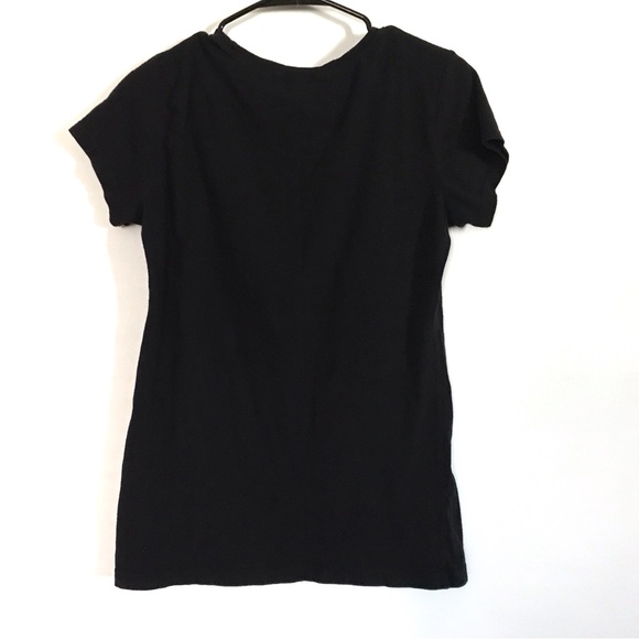 Guess Black Graphic T-Shirt for Women - Picture 3 of 3